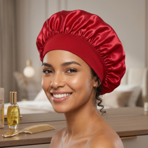 Sleeping cap to protect hair