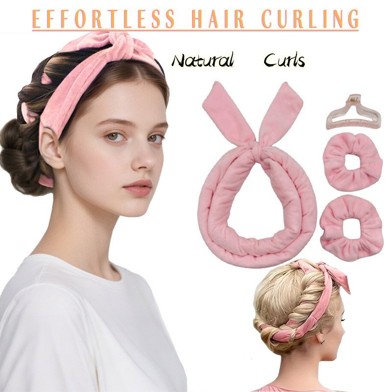 Heatless hair curler-main